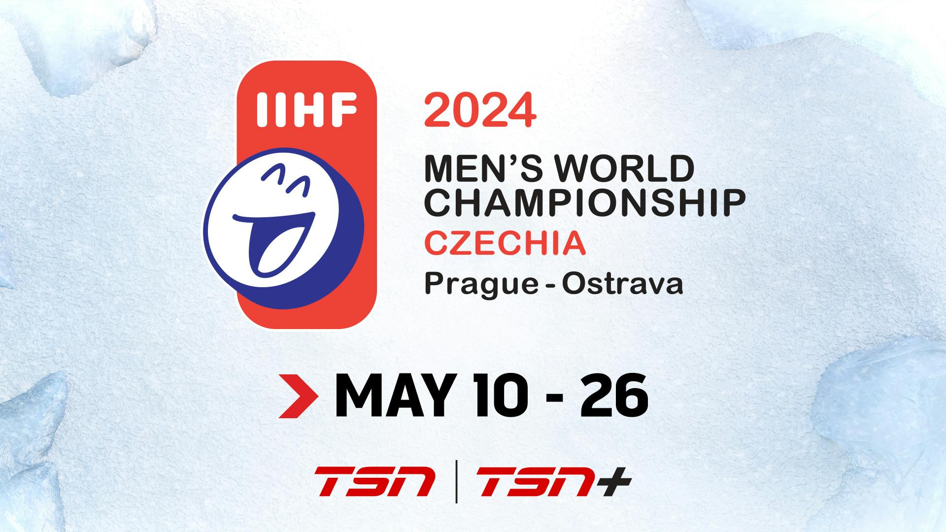 Image for the TSN Delivers Every Game of the 2024 IIHF MEN’S WORLD CHAMPIONSHIP, Beginning May 10 press release