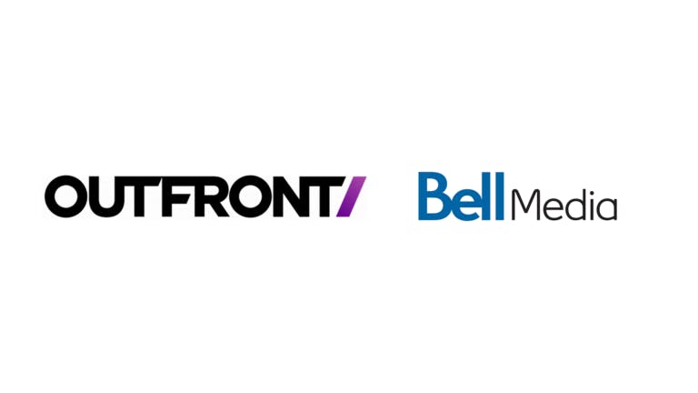 Bell Media and OUTFRONT logo