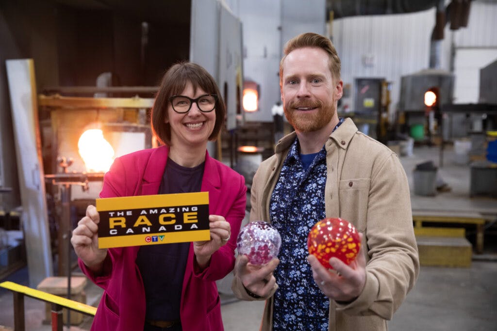 Jon Montgomery in episode 6 of The Amazing Race Canada