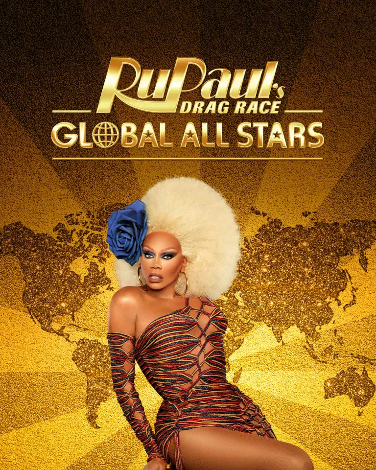 RuPaul’s Drag Race Global All Stars poster art