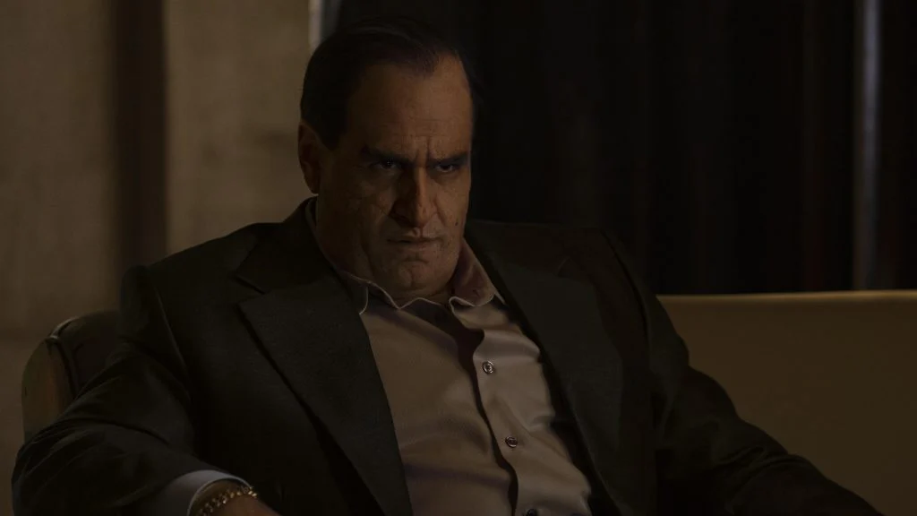 The Penguin sitting down