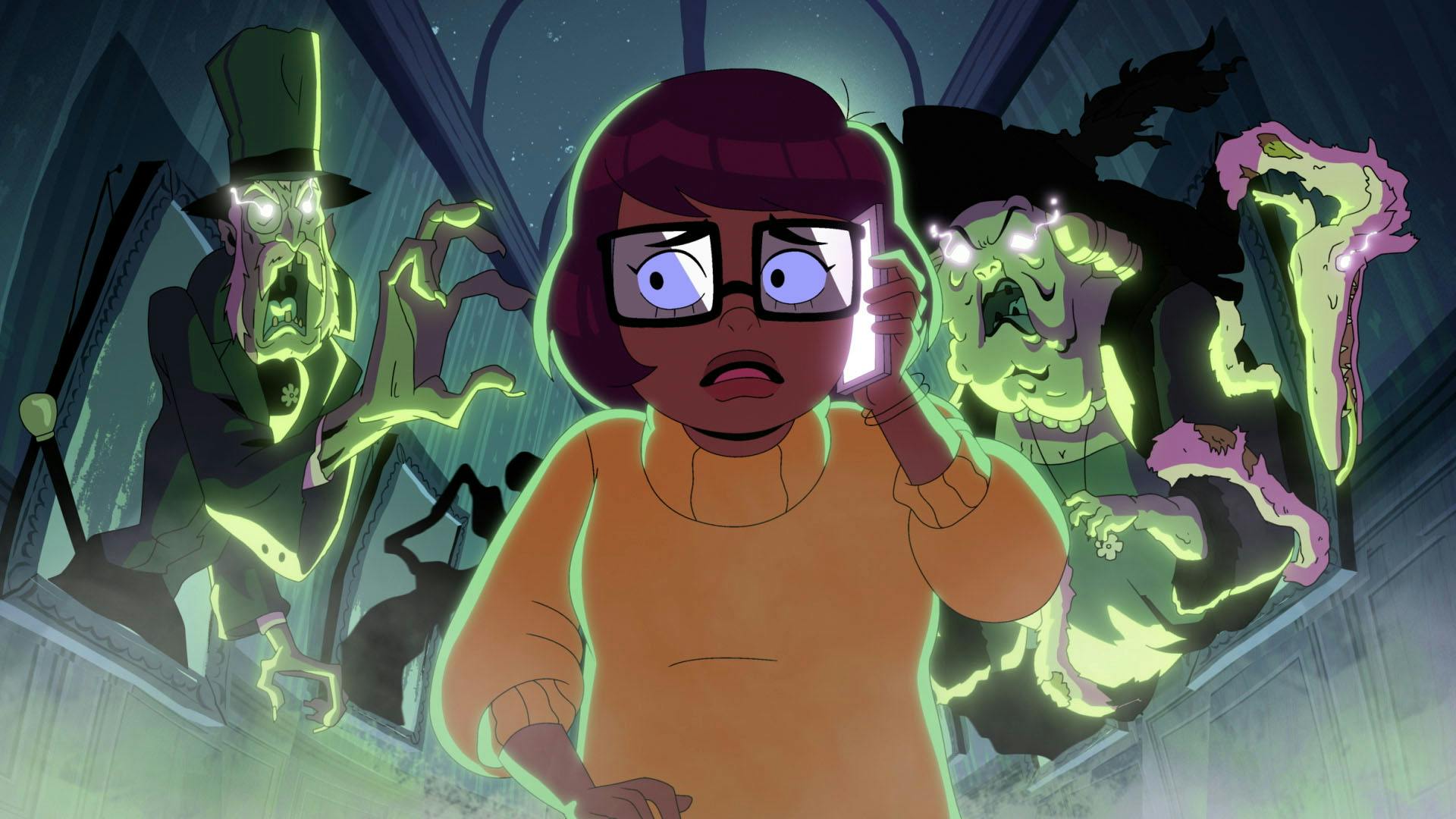 Image for the Max Original Adult Animated Special VELMA: THIS HALLOWEEN NEEDS TO BE MORE SPECIAL! Debuts October 3 press release
