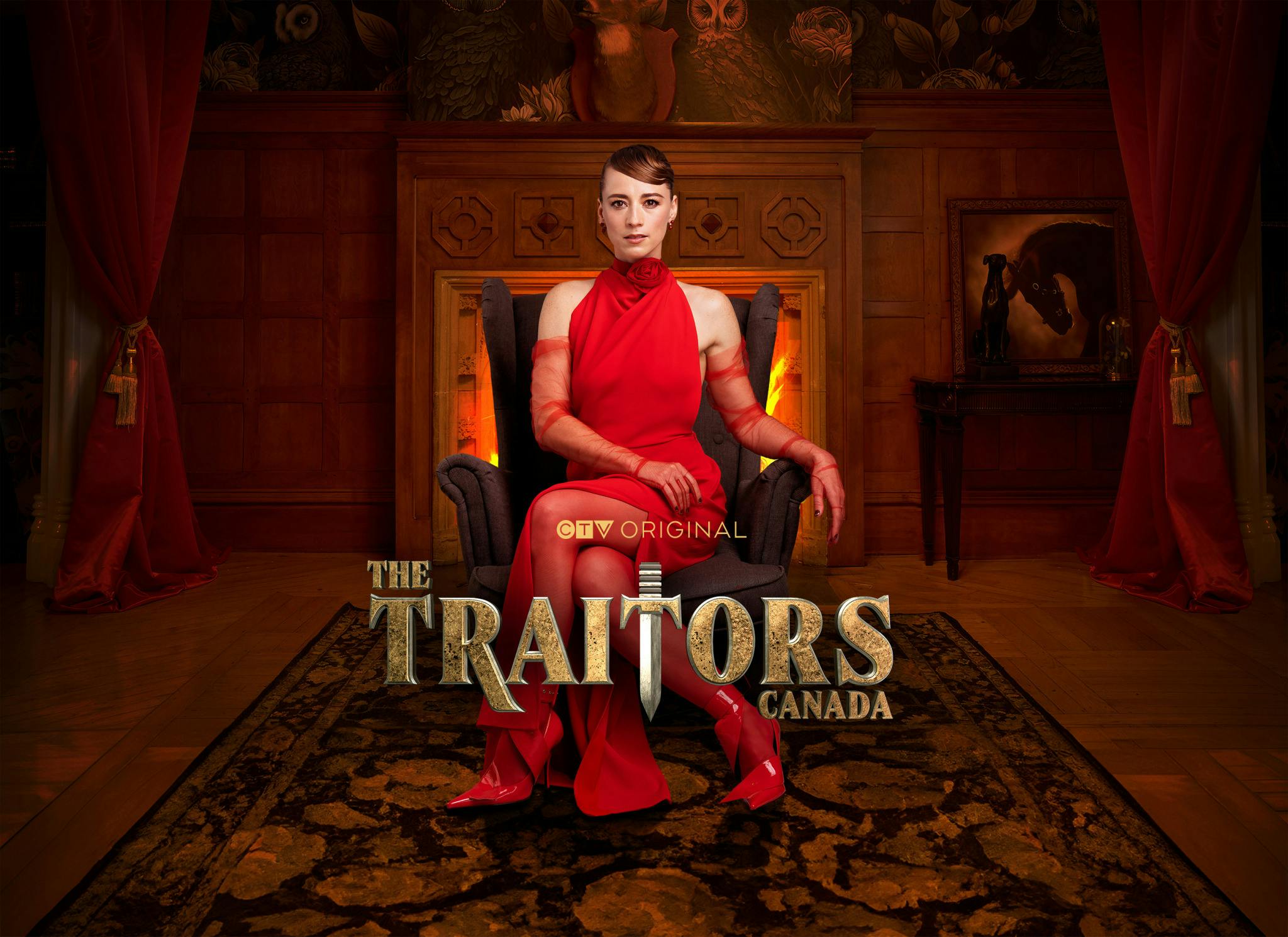 Image for the Betrayal is Back in Season: CTV Original Reality Series THE TRAITORS CANADA Returns September 23 press release