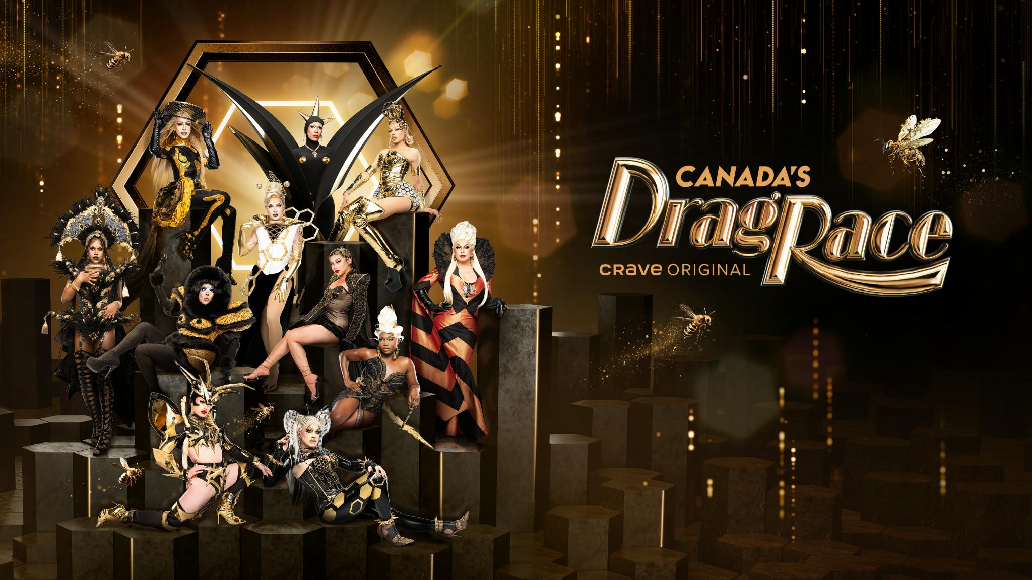 Image for the A New Hive of Queen Bees Take Flight for CANADA’S DRAG RACE Season 5, Premiering November 21 press release