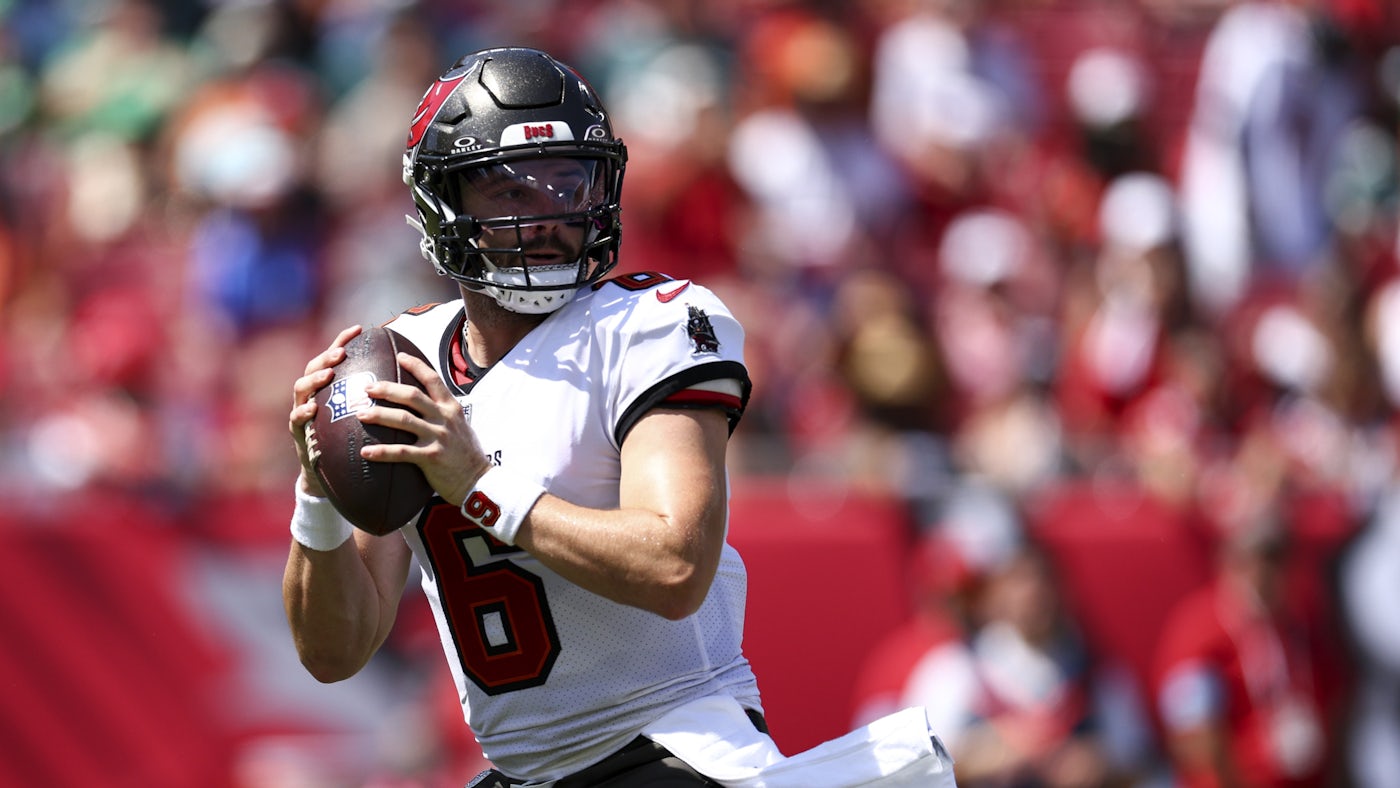 Image for the NFL on TSN, TSN+, CTV, and RDS – Week 5: Baker Mayfield and the Buccaneers Take on Kirk Cousins and the Falcons on Thursday Night Football, the Saints March into Arrowhead as New Orleans Faces Undefeated Kansas City, and more press release