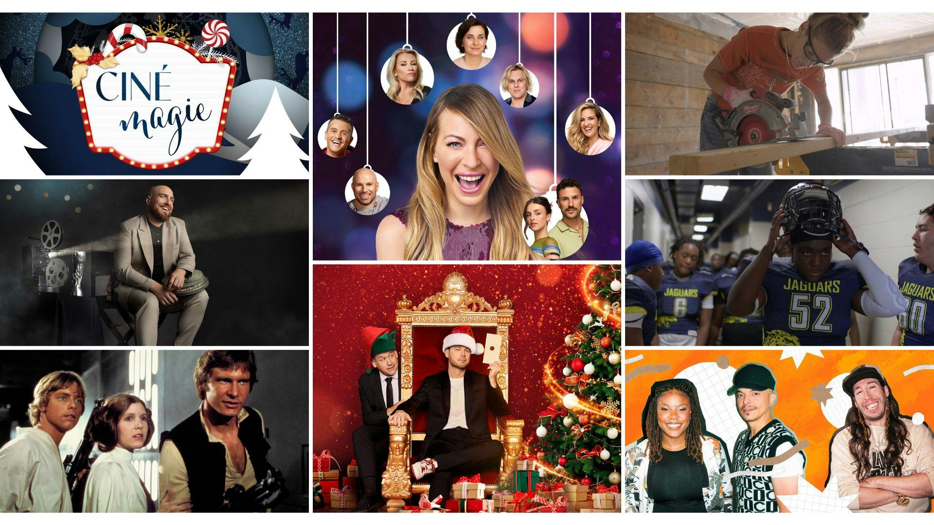 Image en vedette de l'article La magie des Fêtes déferle sur les chaînes de Bell Média