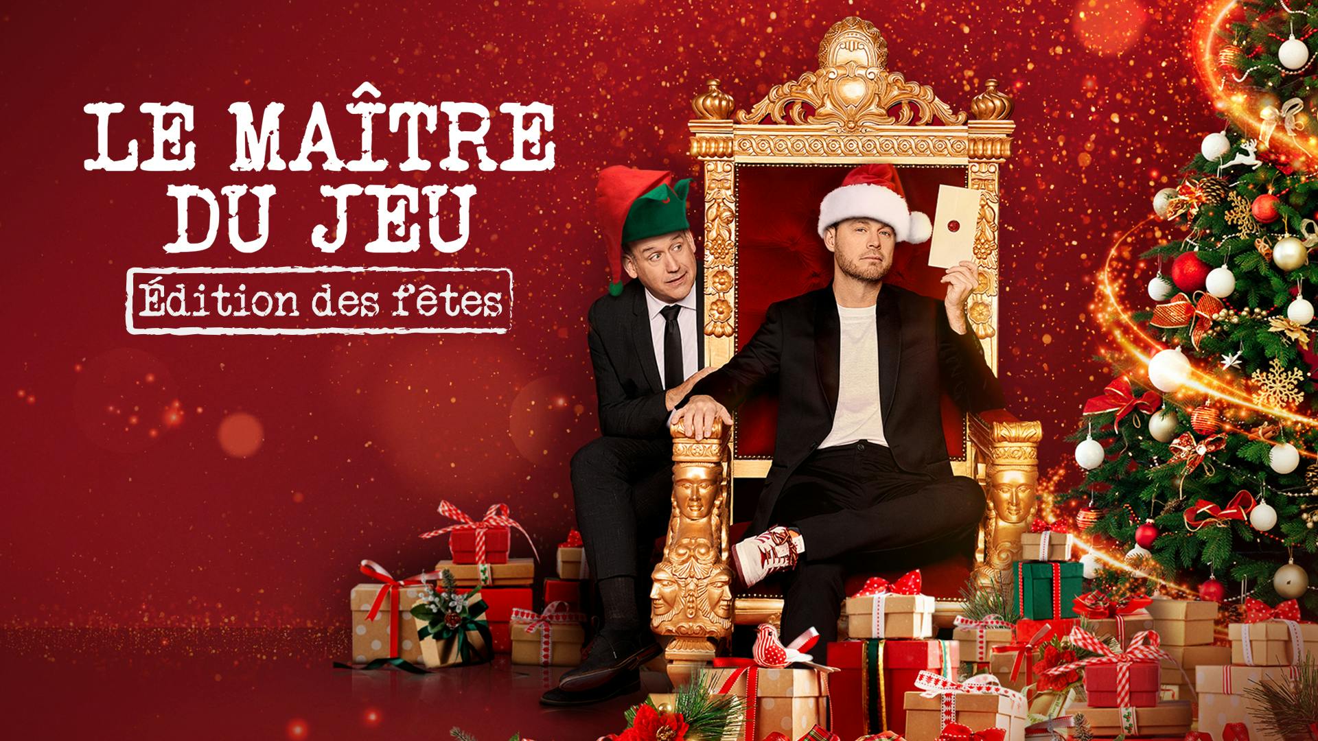 Image en vedette de l'article Le MAÎTRE DU JEU se met sur son 36 pour une édition spéciale des fêtes