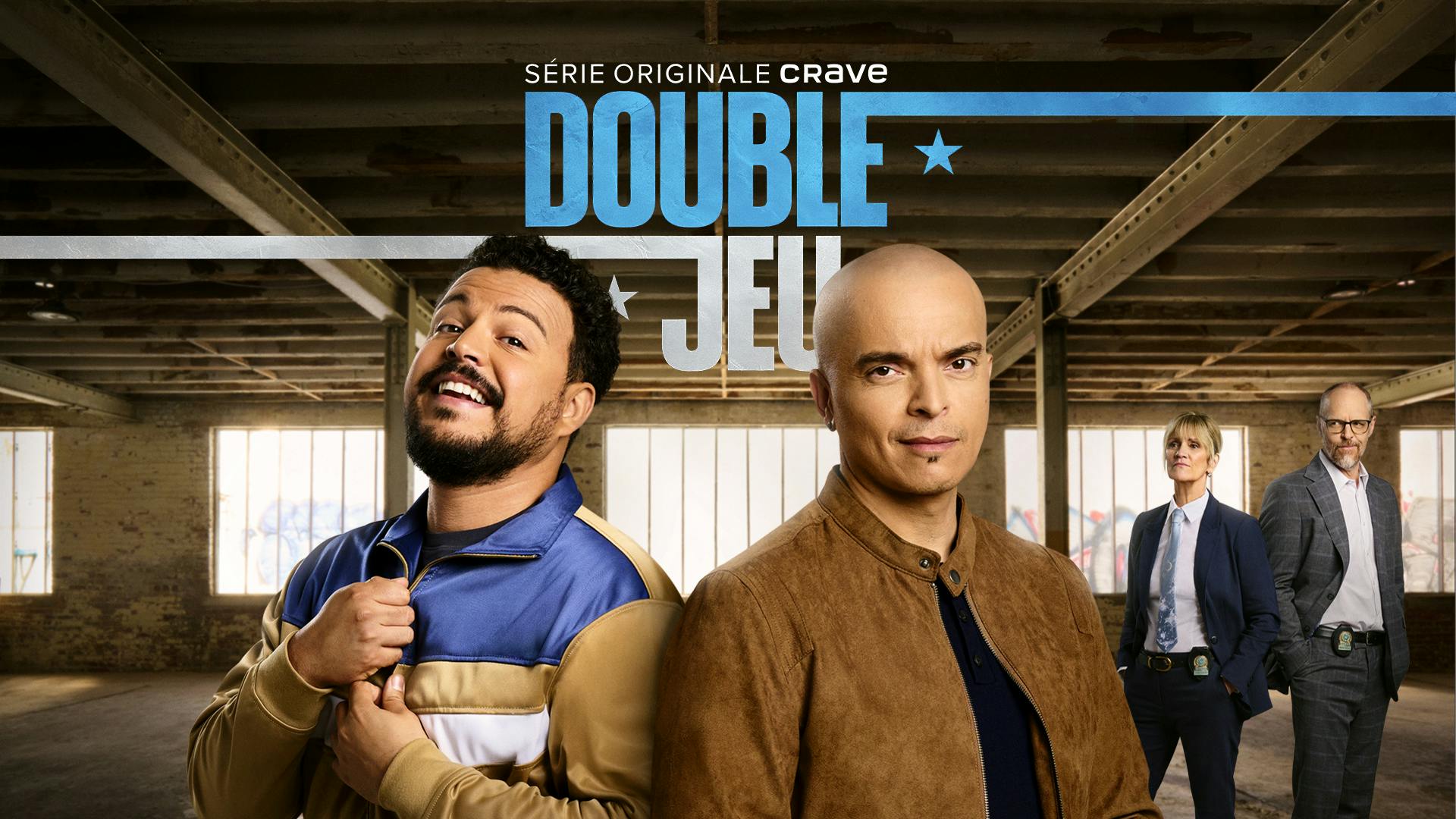 Image en vedette de l'article Haut les mains! La nouvelle comédie policière DOUBLE JEU infiltre Crave dès le 15 janvier