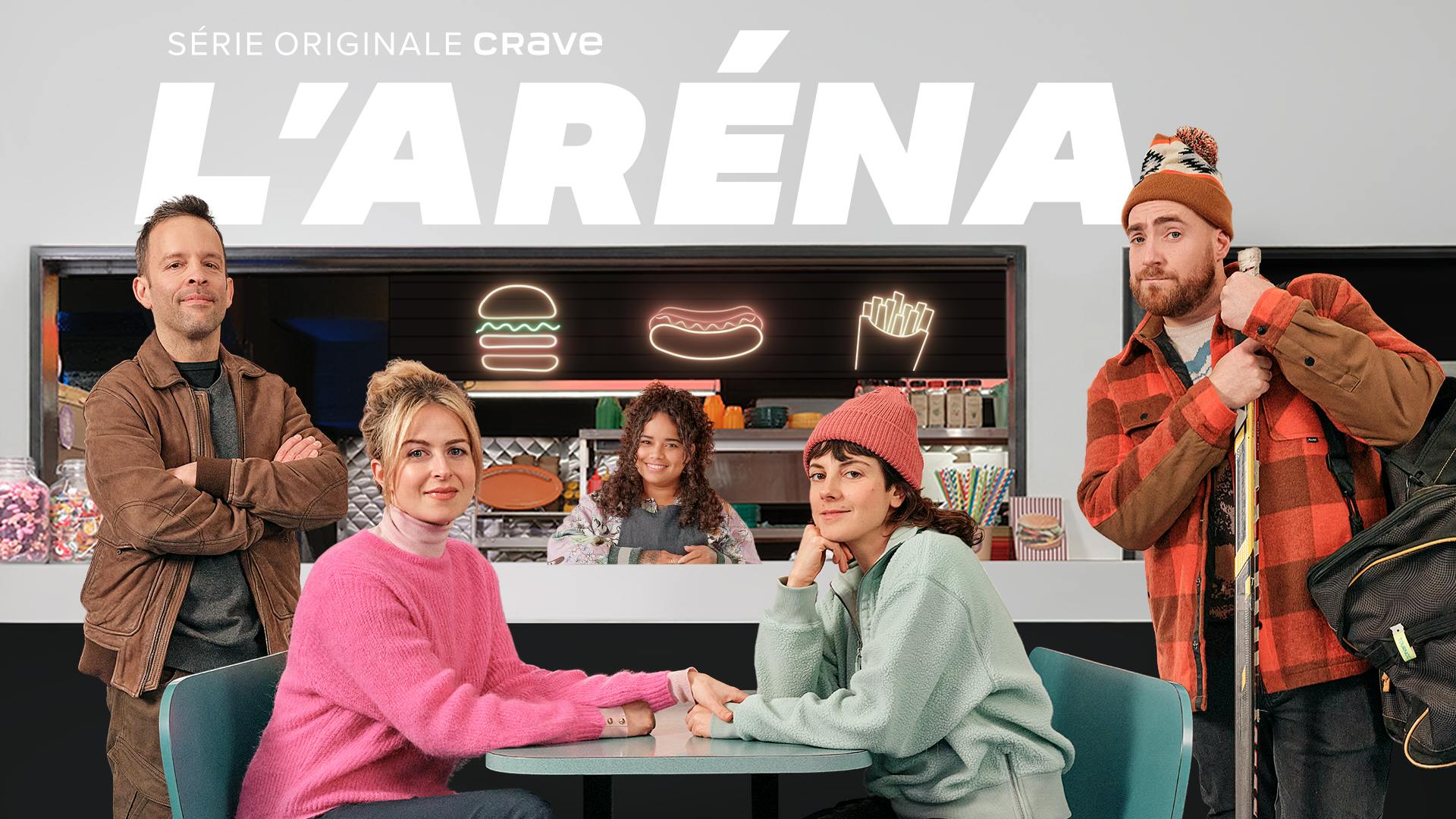 Image en vedette de l'article Une bande-annonce hilarante qui donne le ton à la deuxième saison de L’ARENA