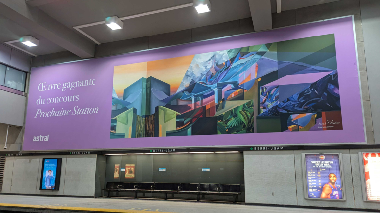 Berri-UQAM station in Montreal.