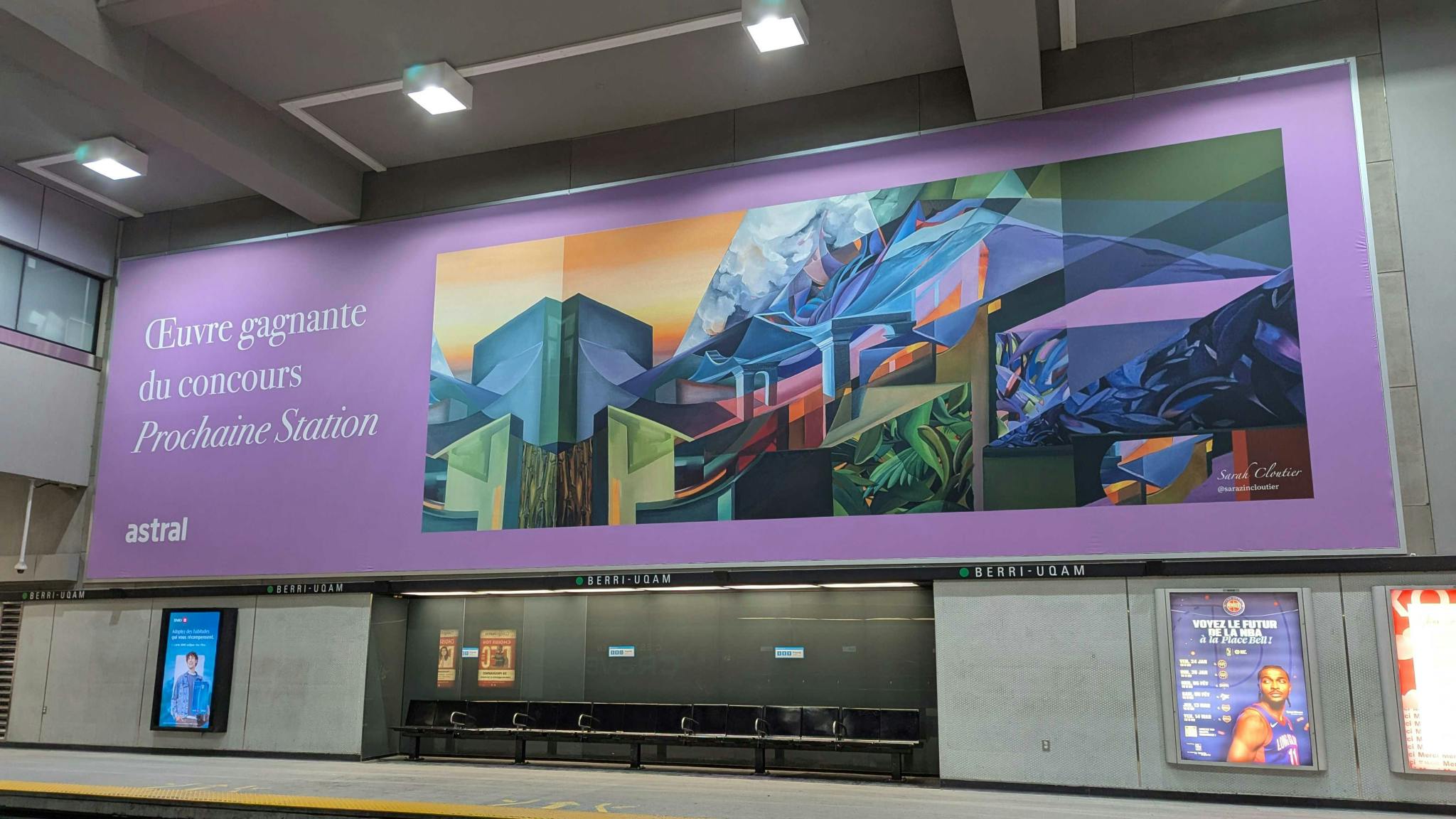 Image for the Astral Announces Winner of Inaugural Prochaine Station Art Competition press release