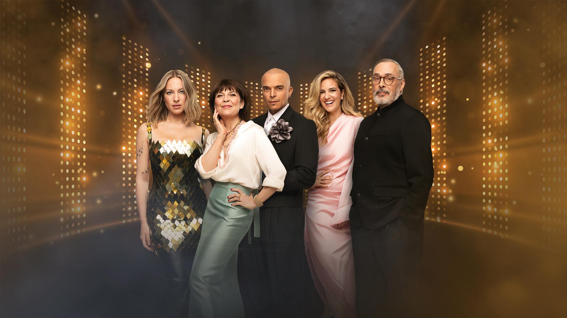 Image en vedette de l'article Anne Dorval, Marie-Mai, Serge Denoncourt, Rachid Badouri et Marie-Josée Gauvin de retour en poste pour une nouvelle saison de QUEL TALENT!