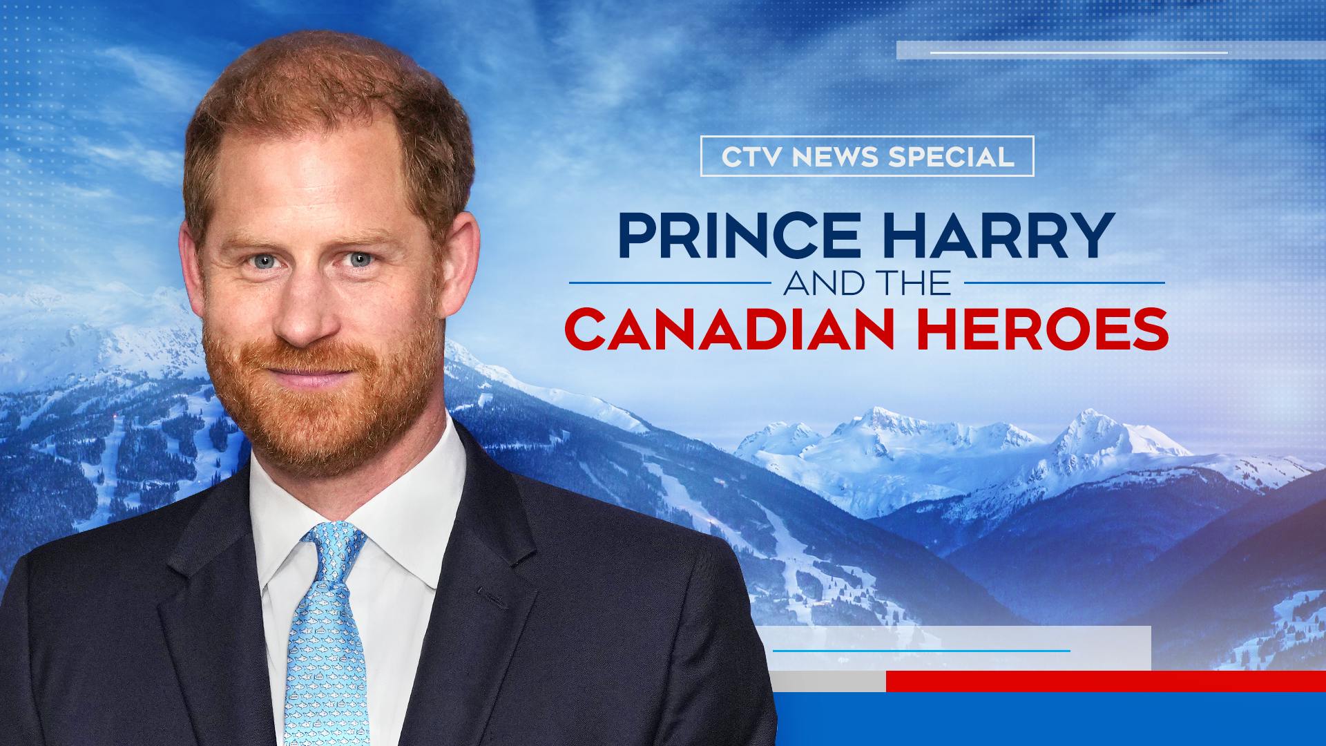 Image for the CTV News’ Omar Sachedina and Prince Harry, Duke of Sussex Sit Down for Exclusive Special PRINCE HARRY & THE CANADIAN HEROES, February 13 on CTV press release