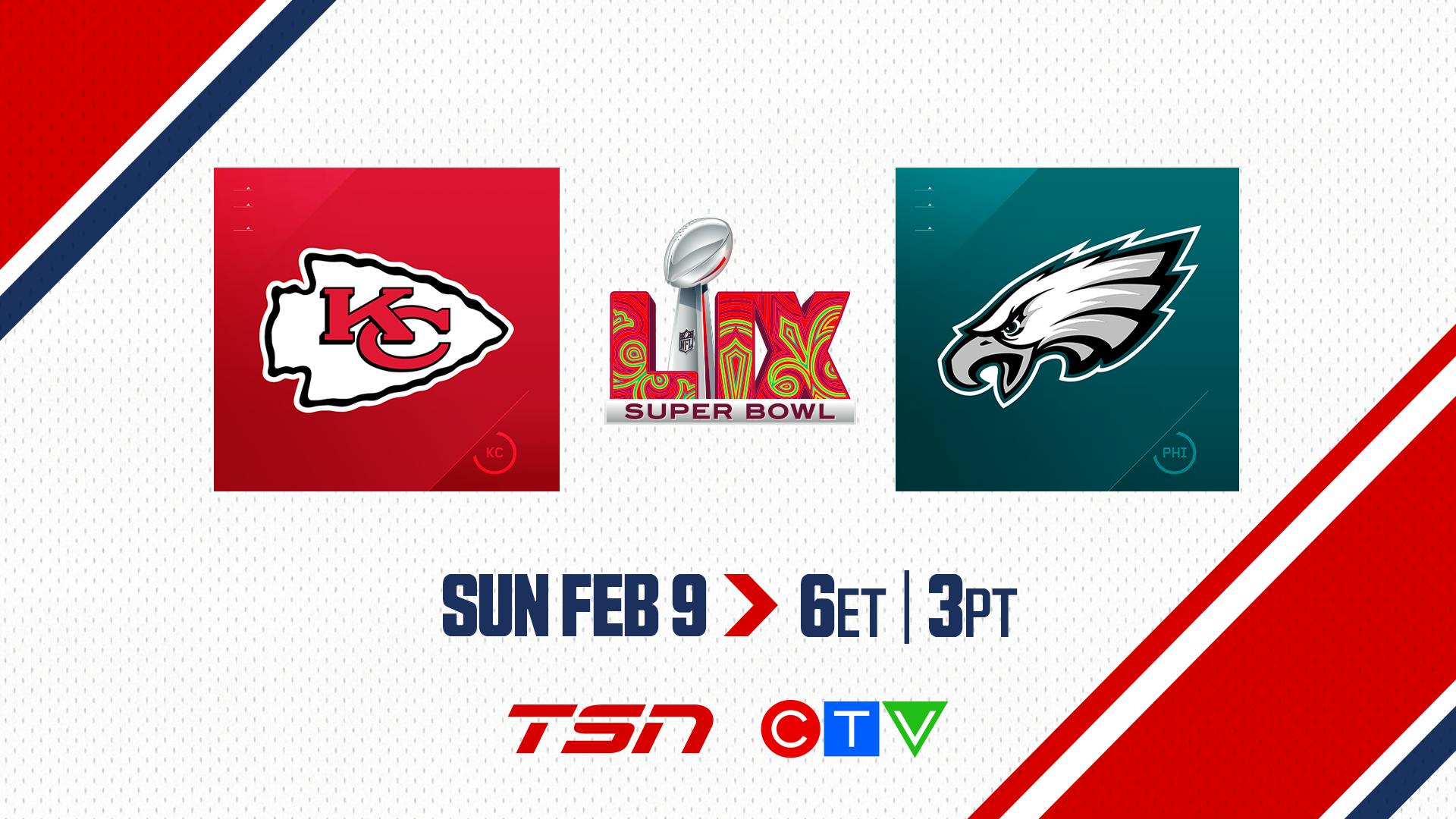 Image for the TSN, CTV, and RDS Touch Down in the Big Easy for SUPER BOWL LIX, February 9 press release