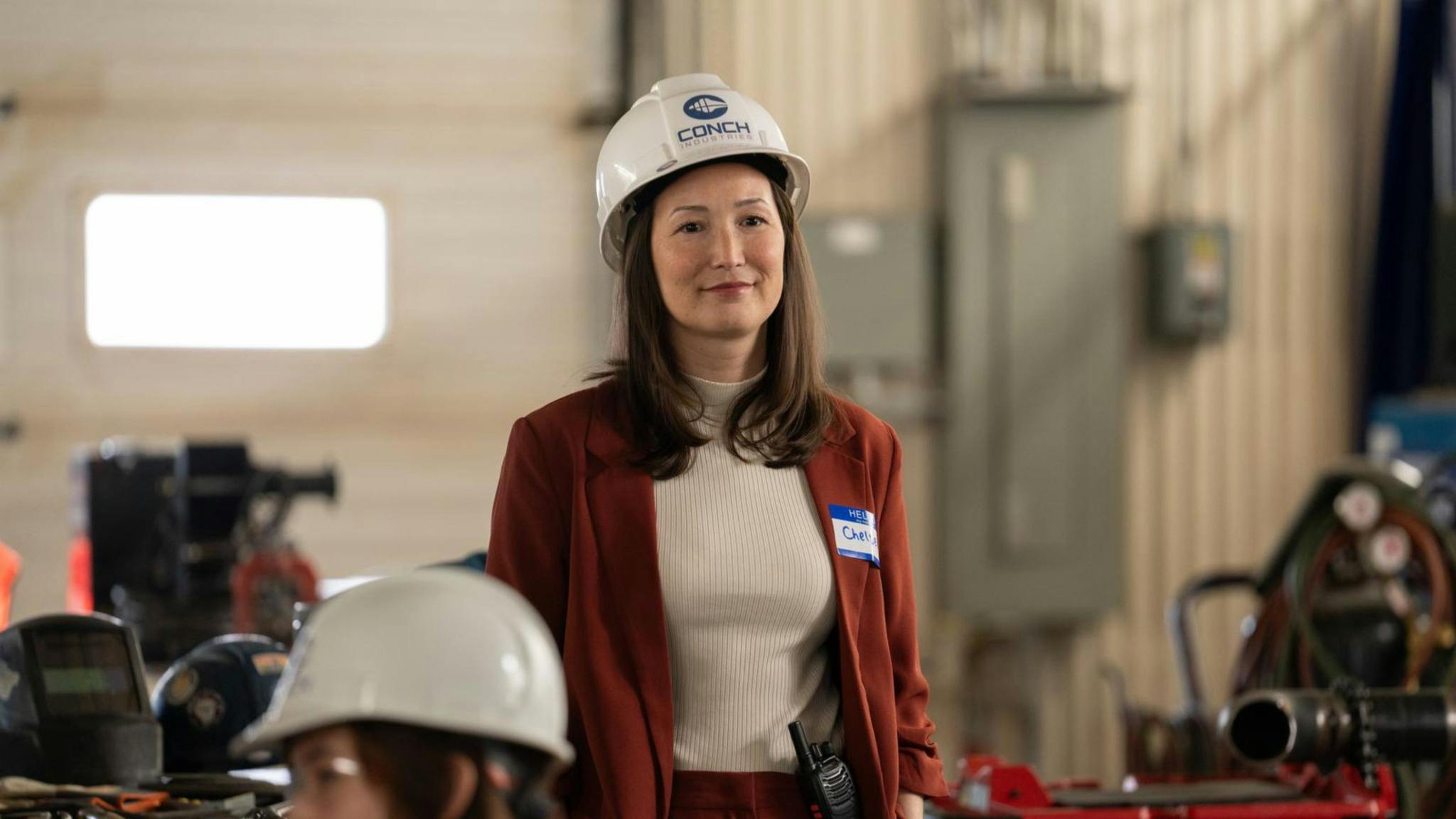 Image for the Jennifer Spence Knows How to Cringe When She Feels Like Laughing on THE TRADES press release