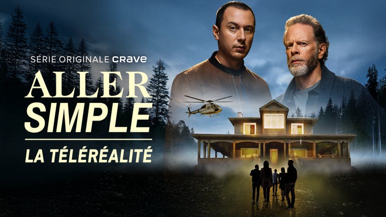 Affiche Aller simple : la téléréalité