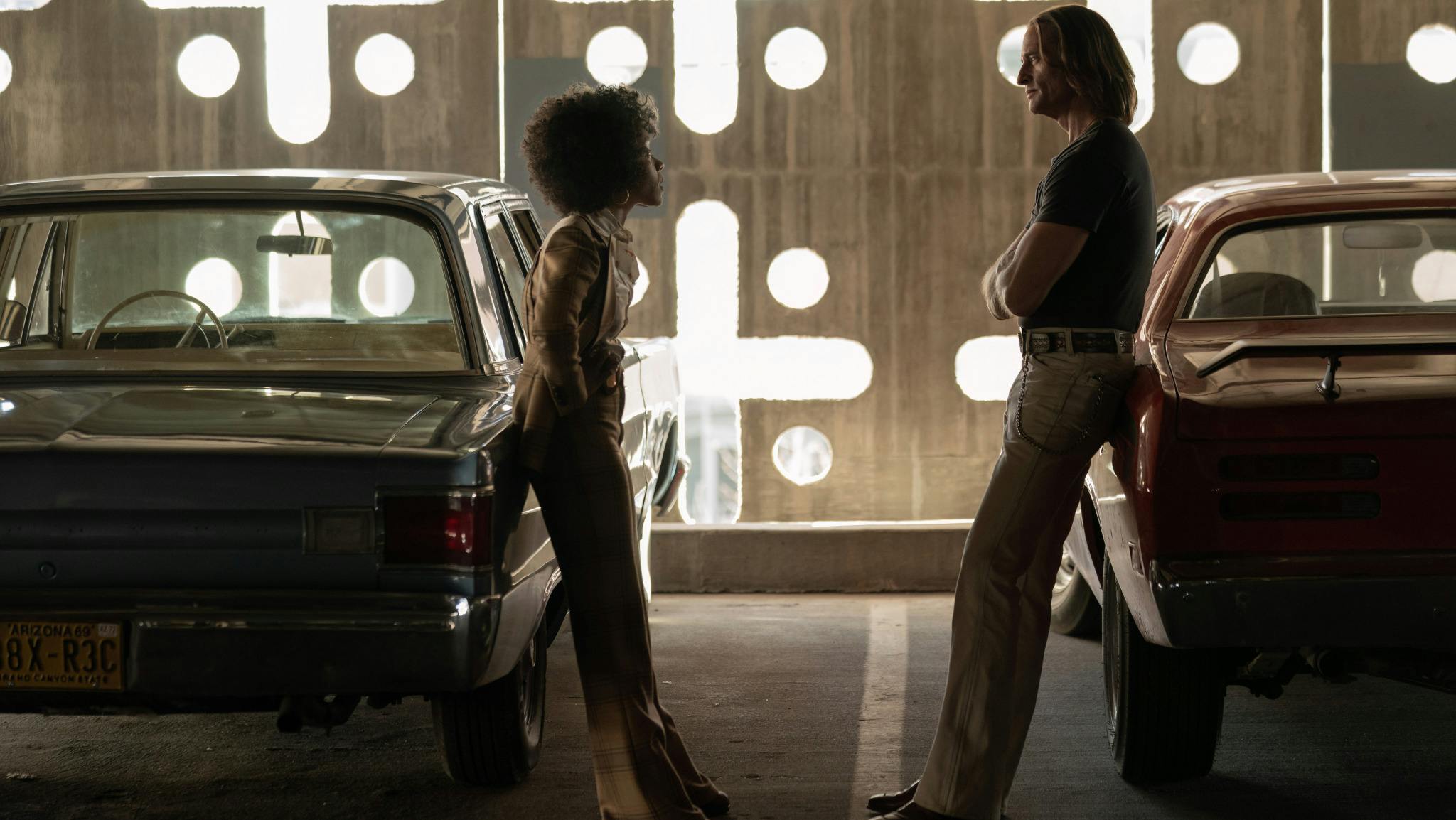 Image for the The Dust Never Settles For Josh Holloway and Rachel Hilson in DUSTER press release