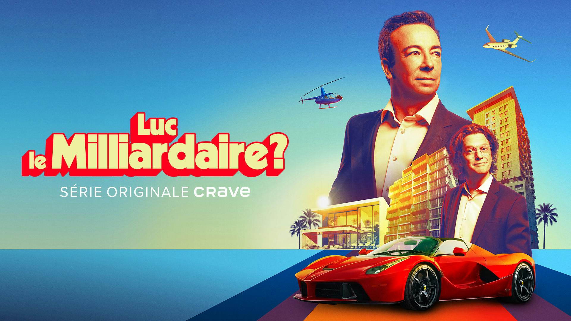Image en vedette de l'article Crave dévoile les premières images de la série documentaire choc LUC LE MILLIARDAIRE?