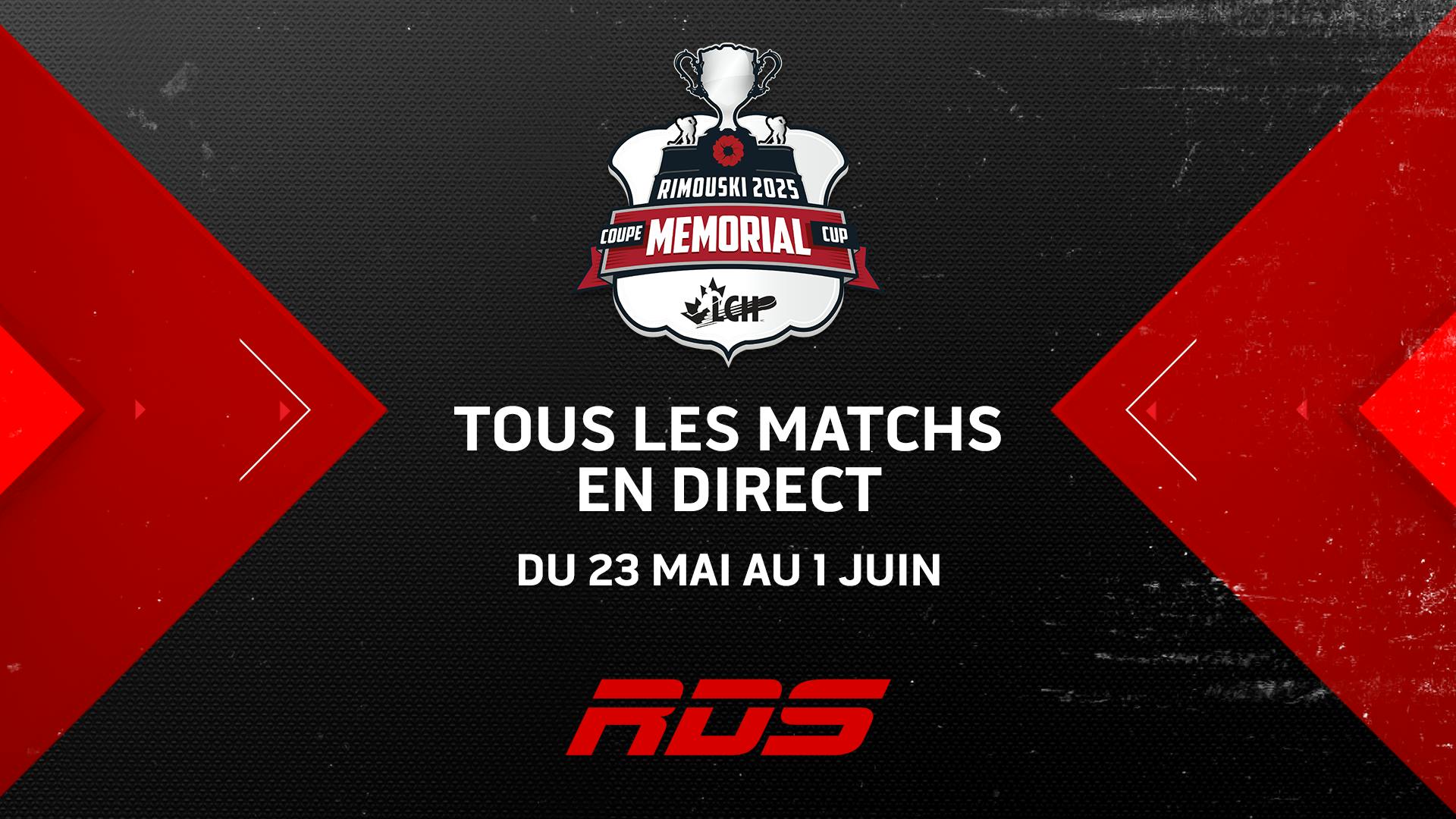 Image en vedette de l'article COUPE MEMORIAL 2025 : RDS présente tous les matchs du prestigieux tournoi présenté à Rimouski dès le vendredi 23 mai