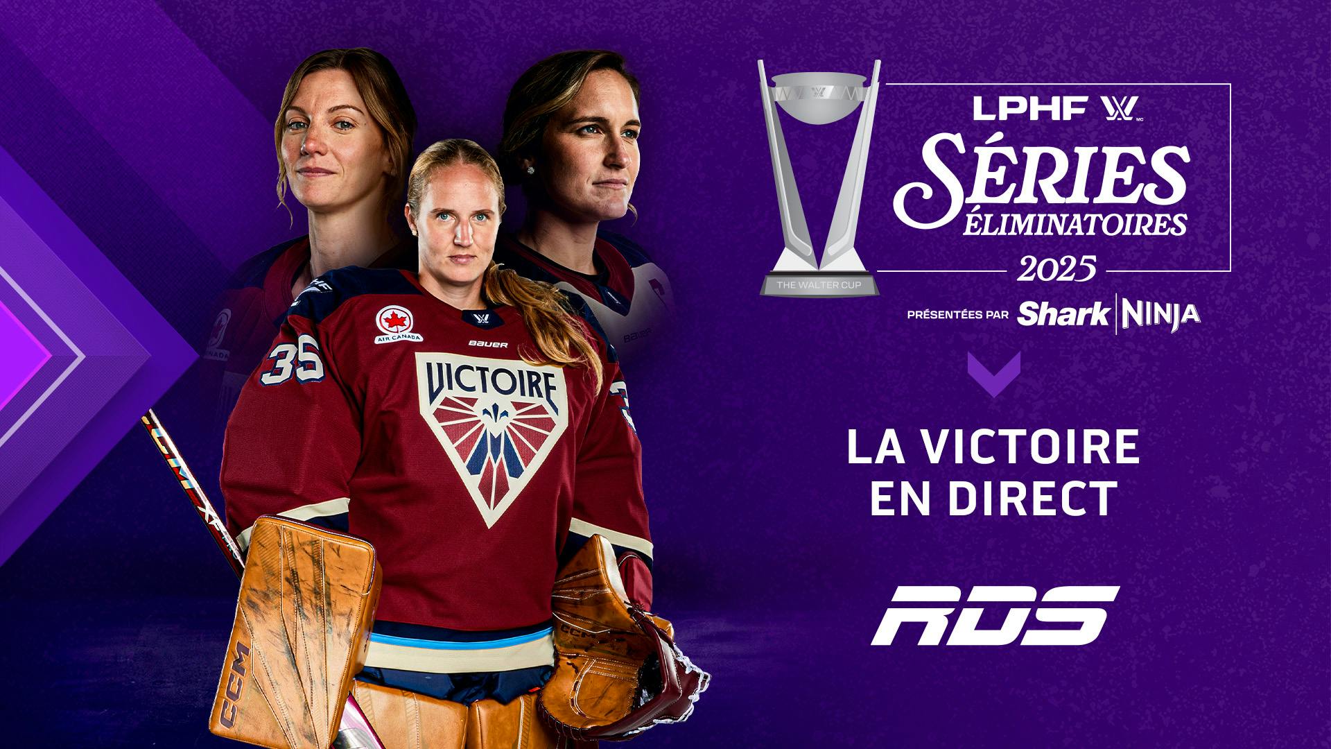 Image en vedette de l'article SÉRIES ÉLIMINATOIRES DE LA COUPE WALTER | RDS présente les matchs de la demi-finale opposant Montréal et Ottawa dès le 8 mai prochain