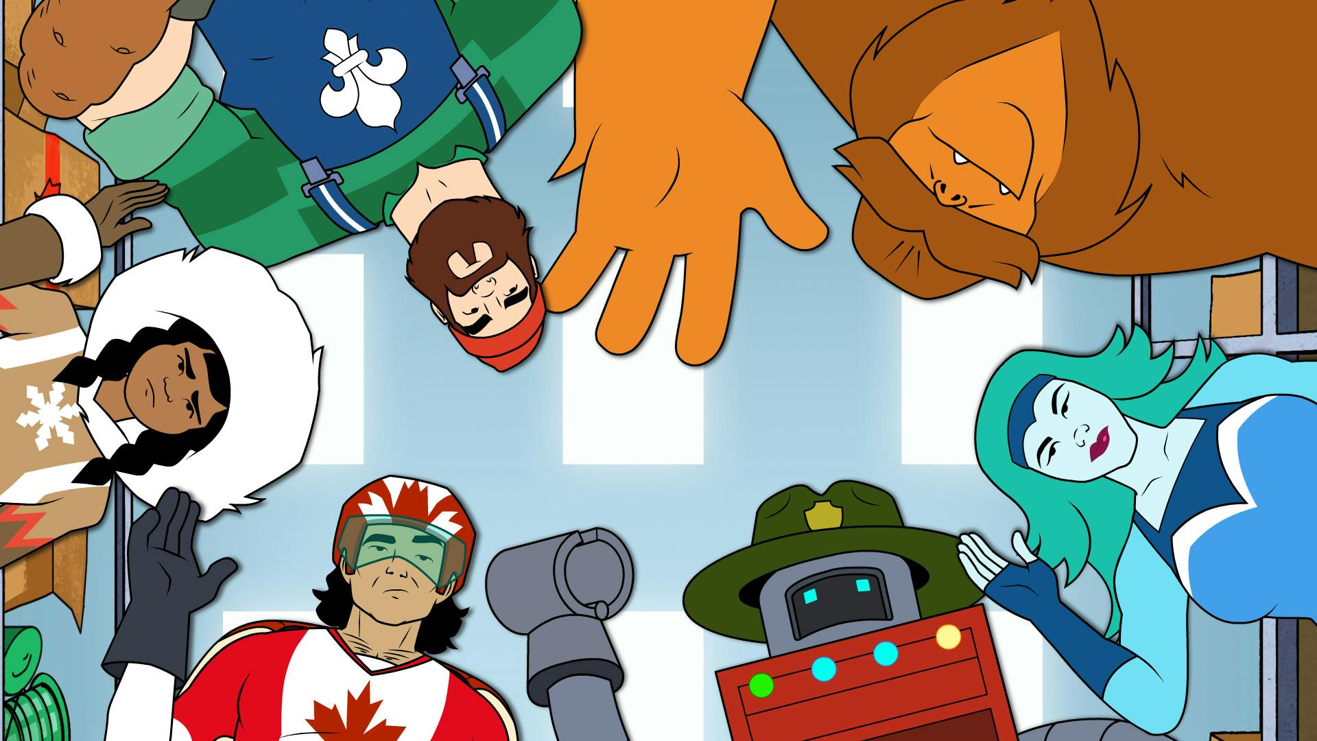 Image for the Creators Robert and Joel H. Cohen Vanquish Evil With SUPER TEAM CANADA: ‘There’s Fun in The Freedom’ press release