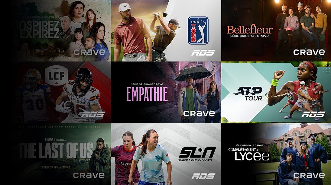 Image en vedette de l'article Les forfaits de divertissement et de sport de Bell Média mettant en vedette Crave, RDS et TSN sont maintenant disponibles sur Prime Video au Canada