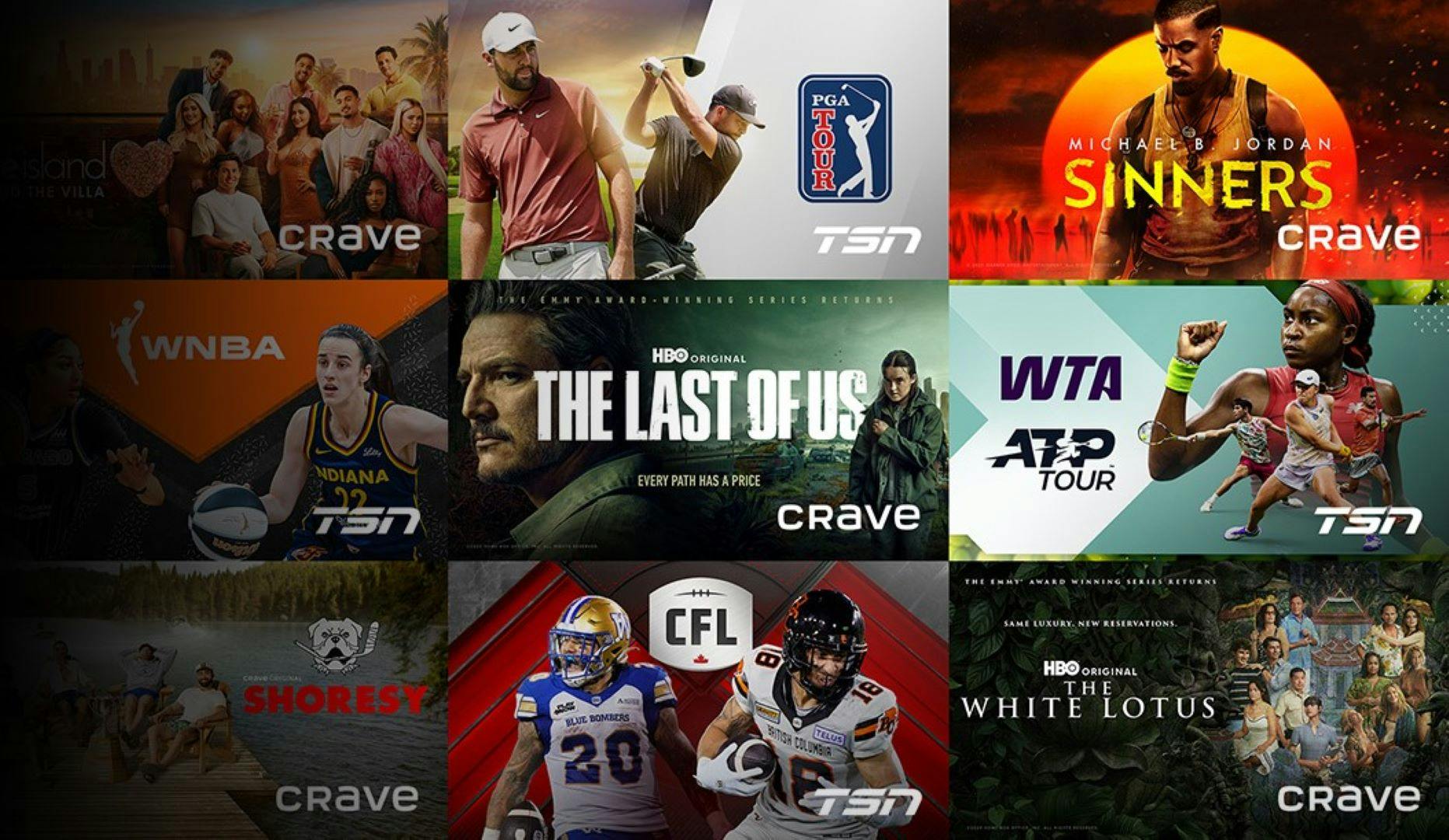 Image for the Bell Media Entertainment and Sports Bundle Featuring Crave, TSN, and RDS Now Available on Prime Video in Canada press release