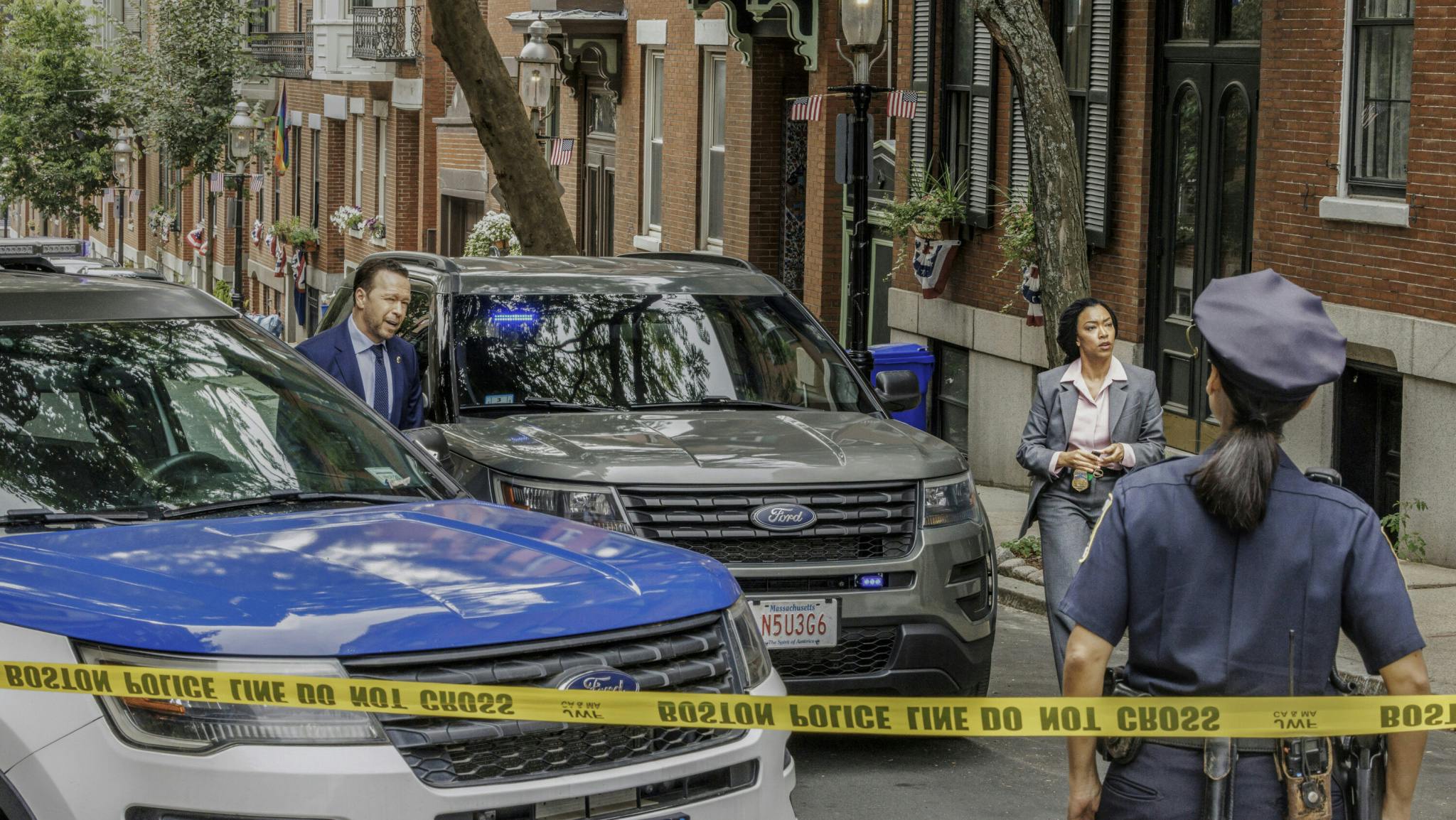 Image for the New City, New Stories, Same Core Values: Donnie Wahlberg and Sonequa Martin-Green Set Up BOSTON BLUE press release