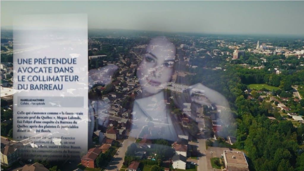 Video for the LA VÉRITÉ SUR LA FAUSSE AVOCATE tv show