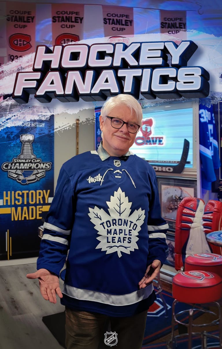 Hockey Fanatics poster art