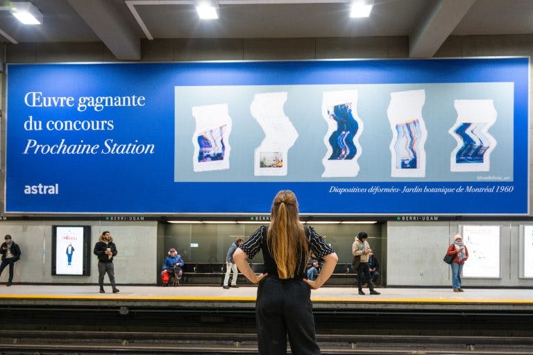 Visuel de l'oeuvre gagnante.