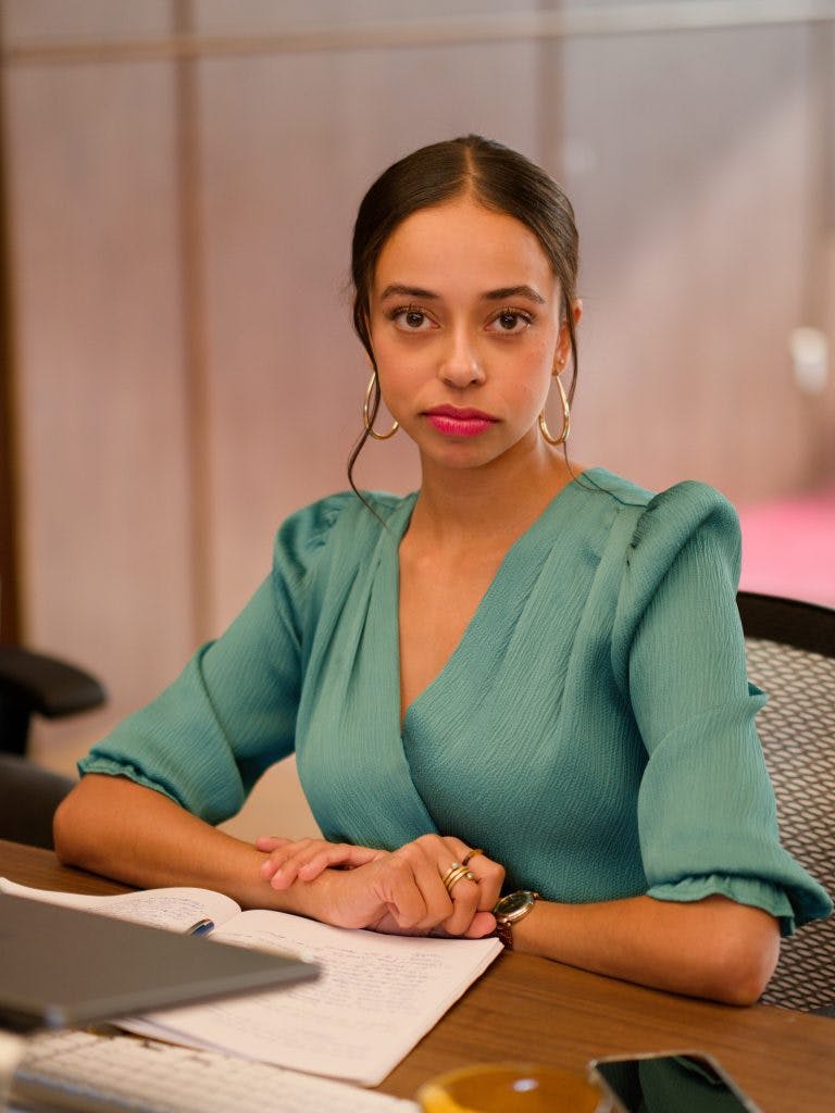 Image de Arielle Mailloux jouant le rôle de Agnès