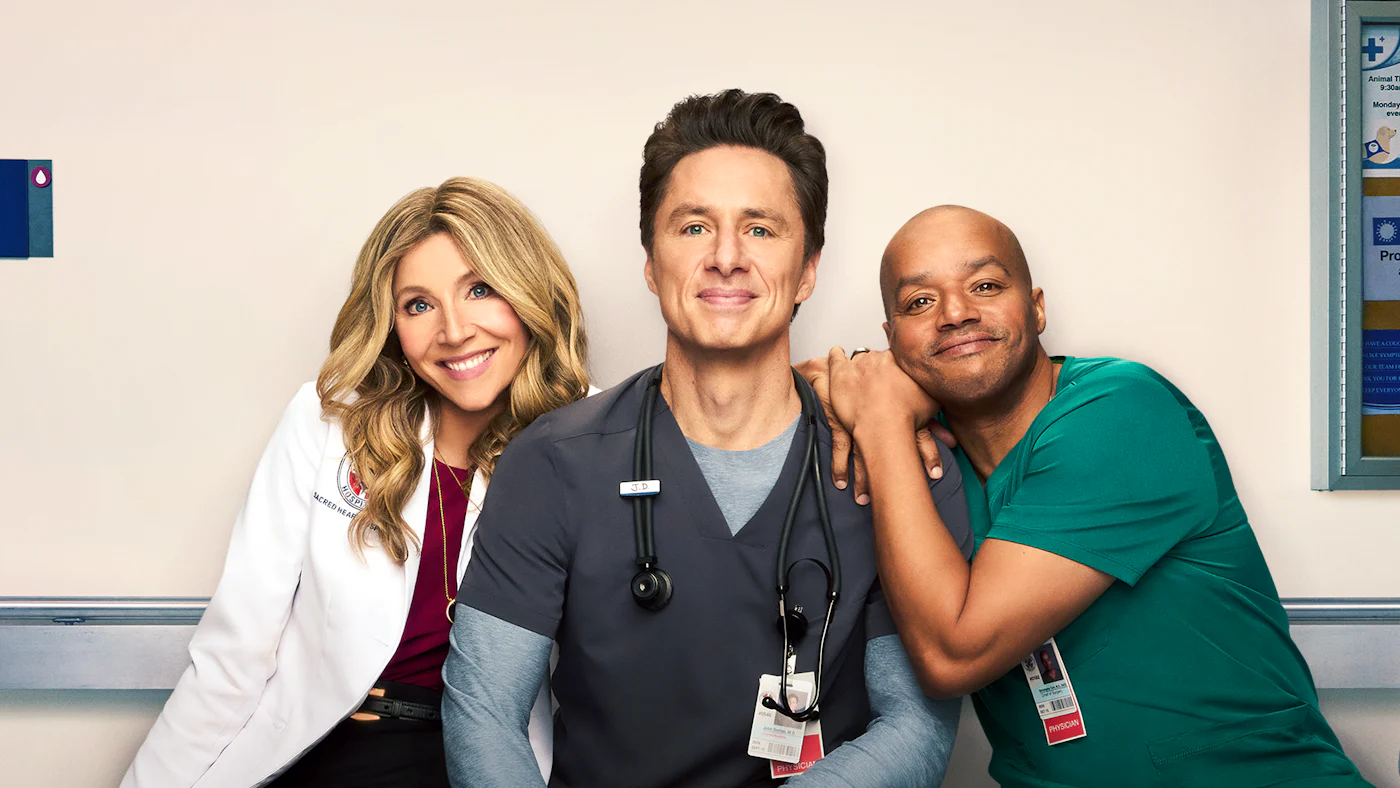 Image for the The New SCRUBS Has its Medical and Comedic Eyes Laser-Focused on 2026, Says Sarah Chalke press release