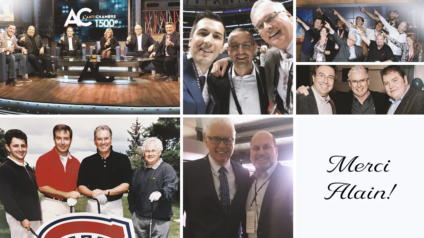 Image en vedette de l'article Alain Crête prend sa retraite au terme d’une carrière remarquable de plus de 30 ans à RDS