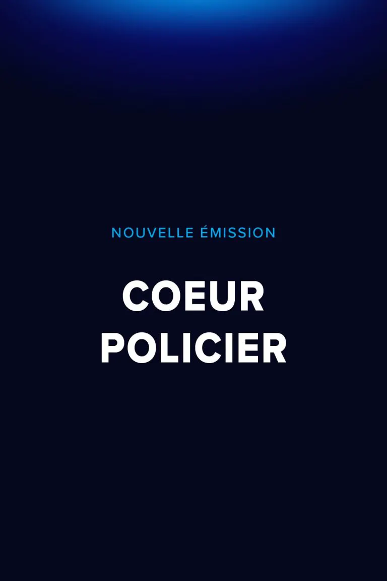 Coeur policier affiche promotionnelle