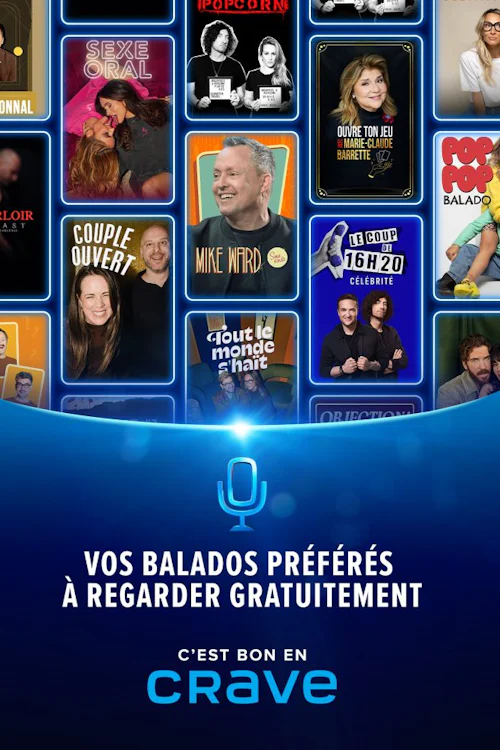K26_Campagne_Multititres_Radio_1440x1800 Collection de balados francophones affiche promotionnelle