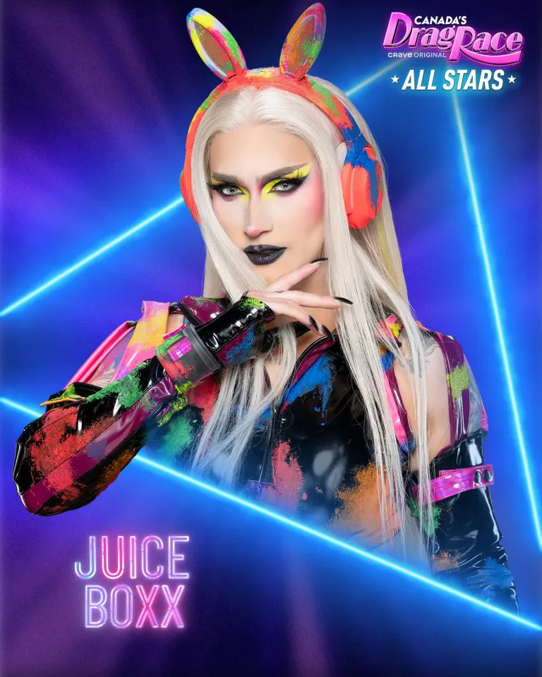 Image de  jouant le rôle de Juice Boxx