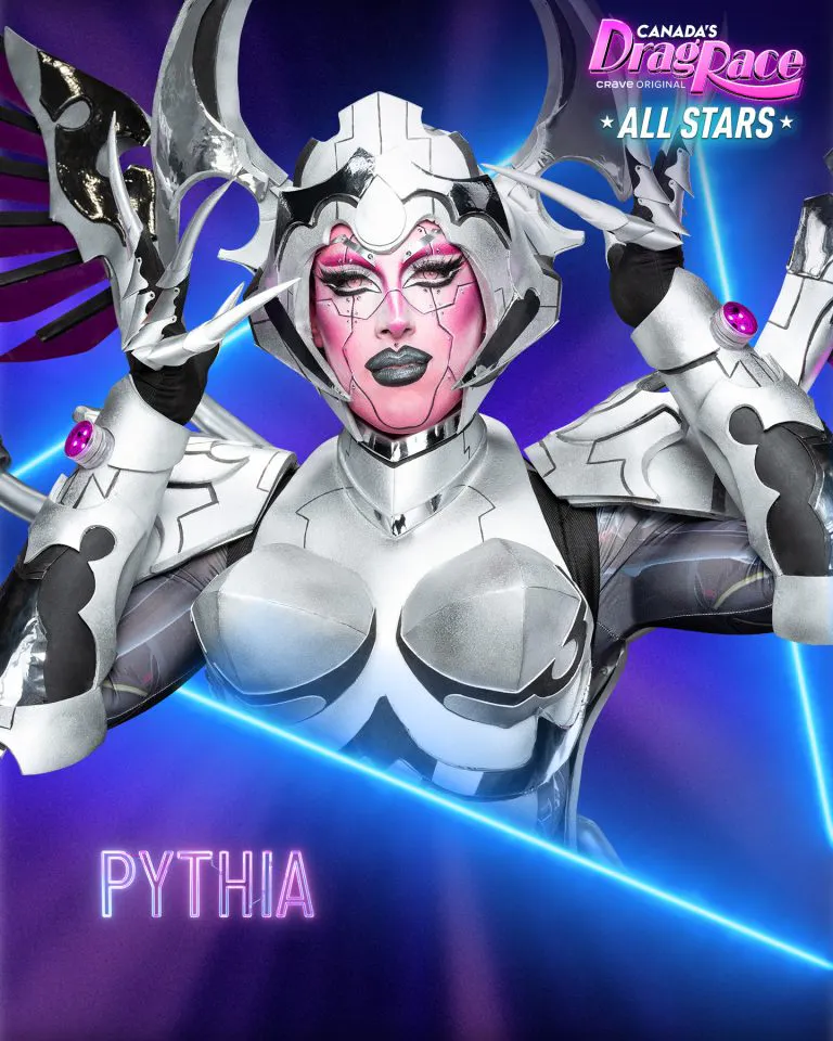 Image de  jouant le rôle de Pythia