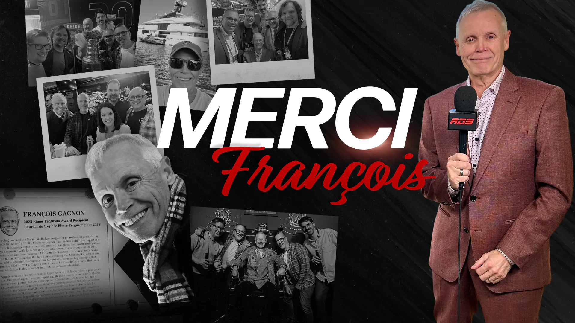 Image en vedette de l'article François Gagnon prend sa retraite au terme d’une illustre carrière de 40 ans dans les médias